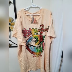 STEVE MILLER BAND IN CONCERT TEE SUN BLEACH